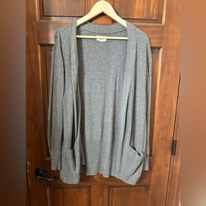 Croft & Barrow Gray Women's Cardigan Sweater